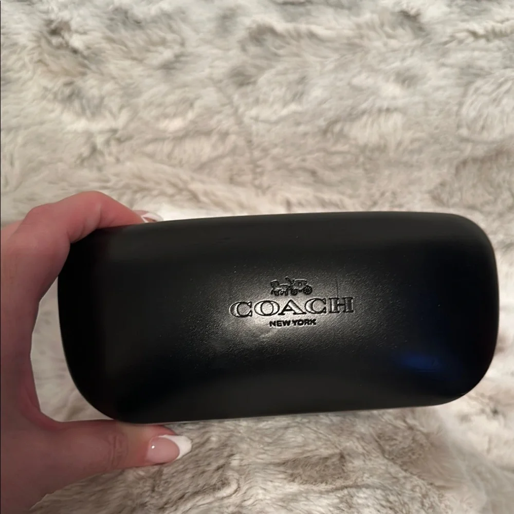 Coach Black Sunglasses Case